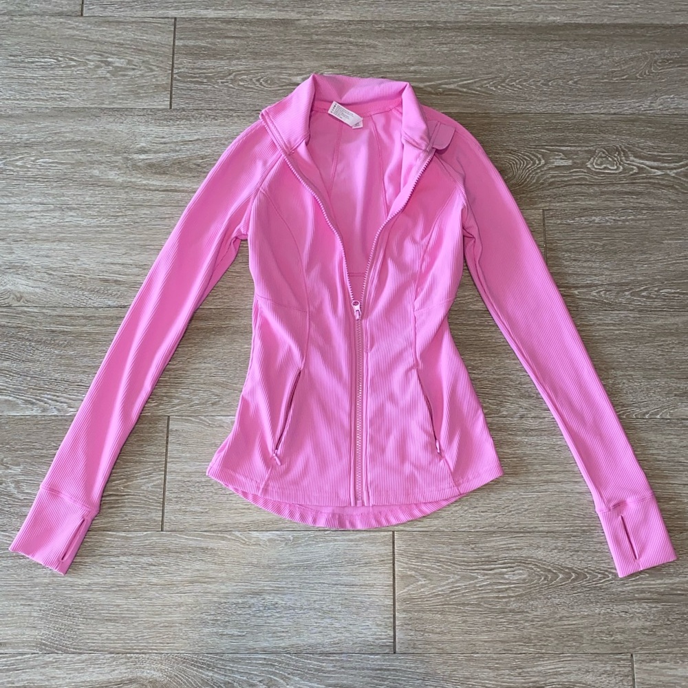 Women’s XS Pink Zip-Up Active Jacket